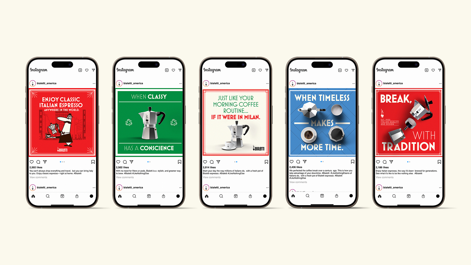 Bialetti USCampaign Social IgPosts