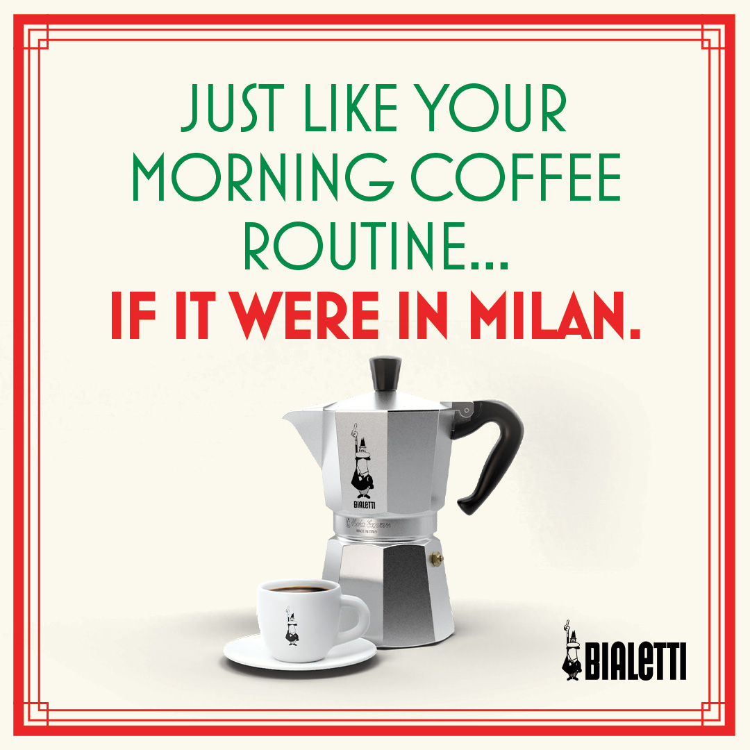 Bialetti USCampaign Social Post Milan
