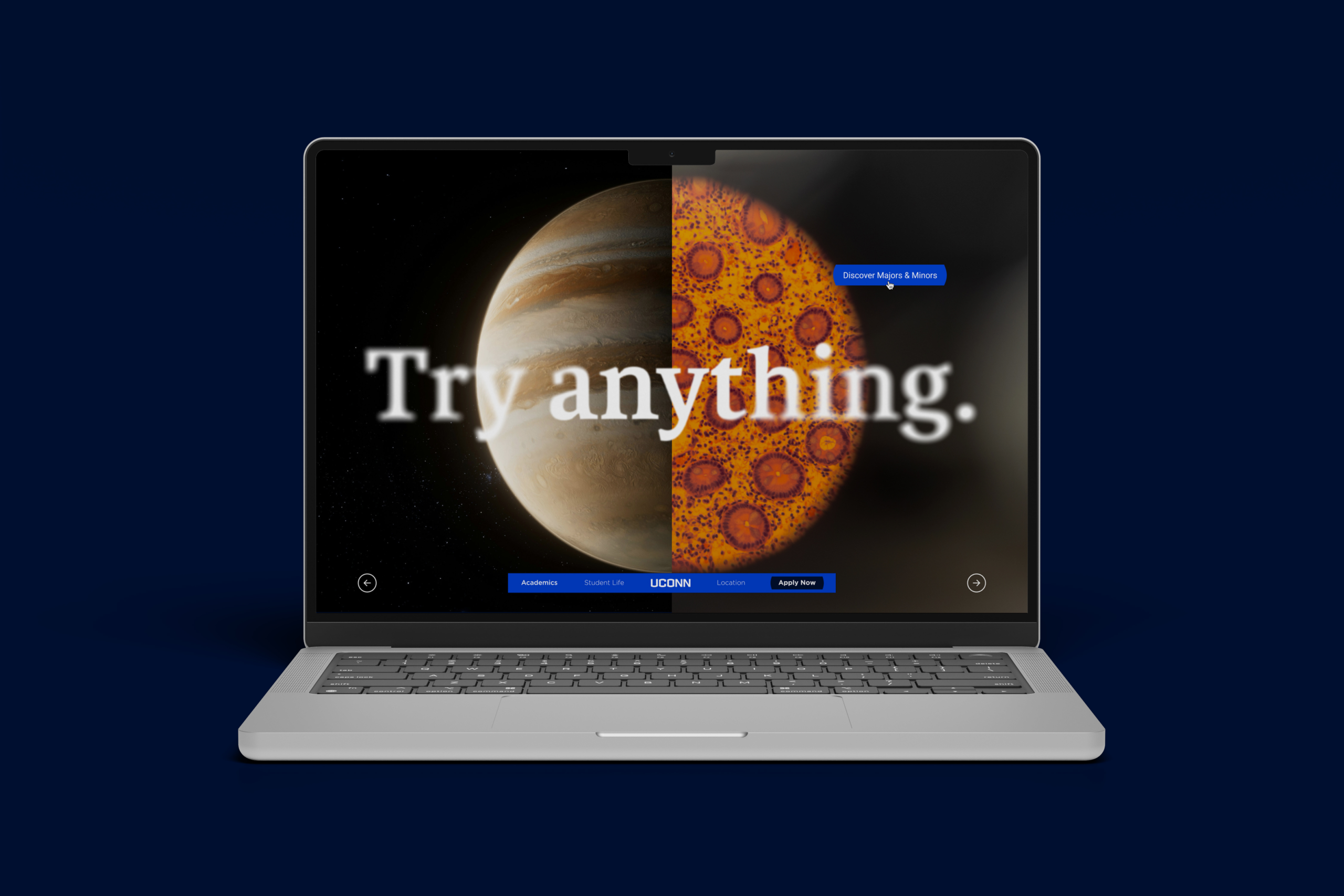 UCONN Admissions BrandConcept POC Microsite01