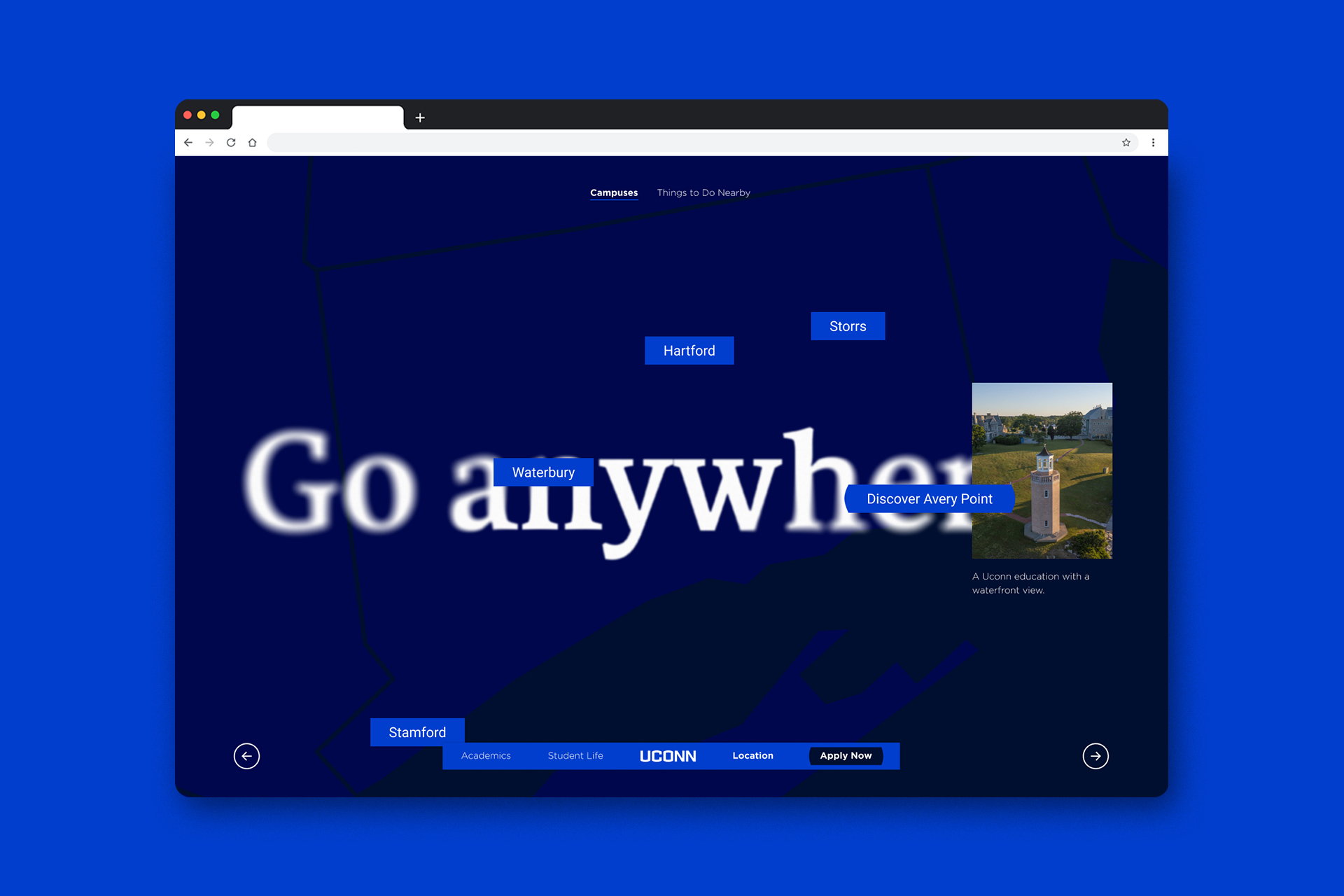 UCONN Admissions BrandConcept POC Microsite03