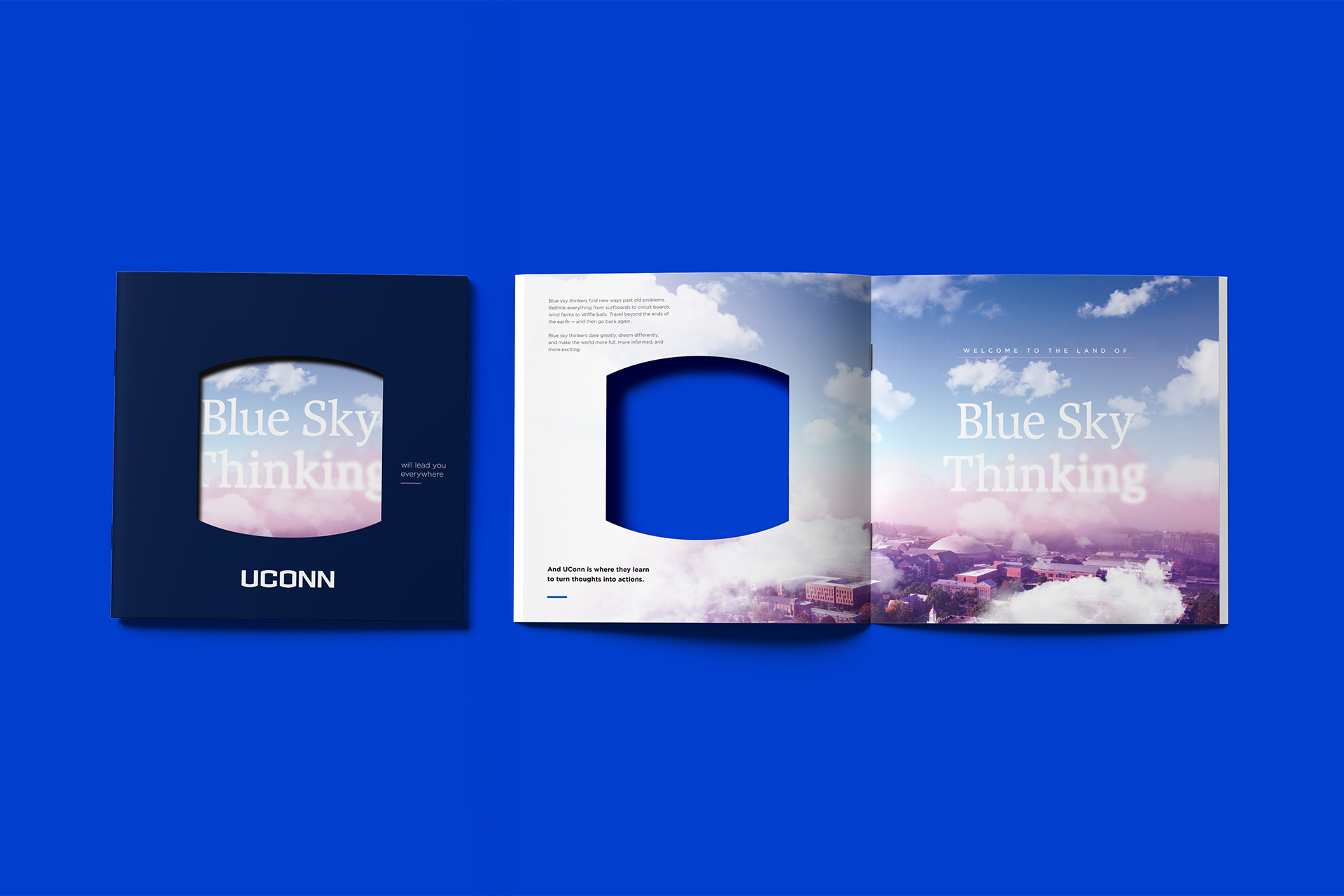 UCONN Admissions Viewbook Cover