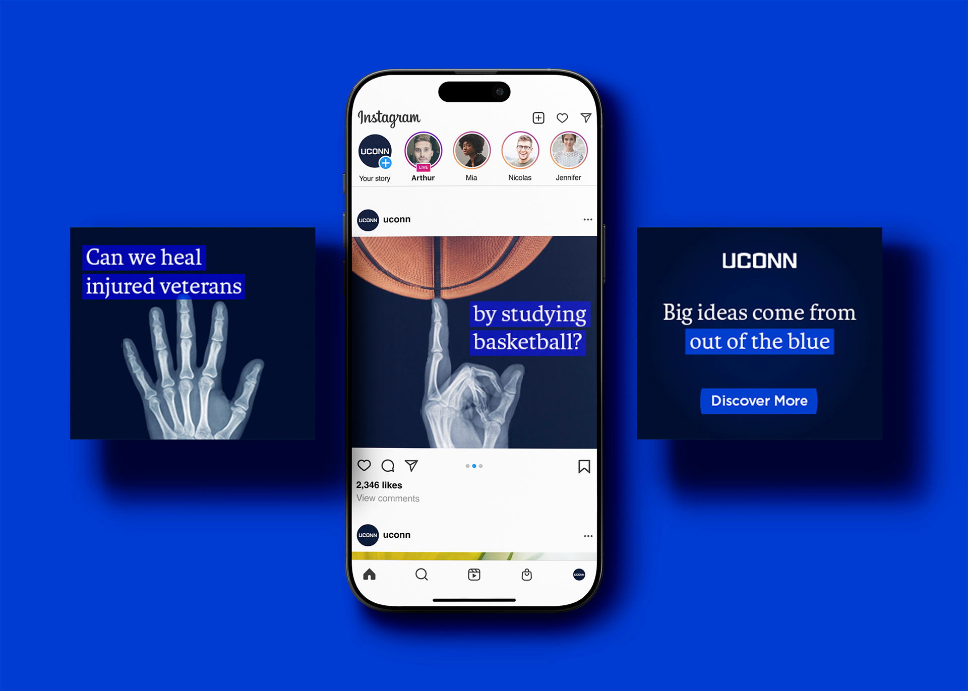 UCONN NationalAdCampaign DigitalAd Basketball