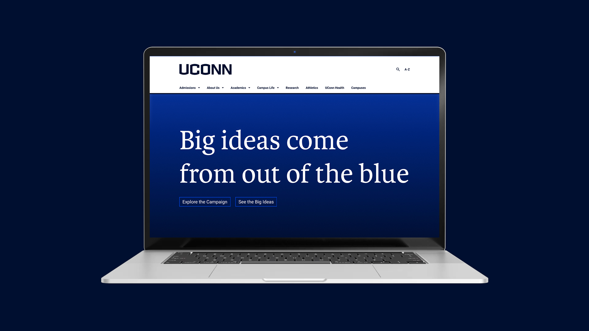UCONN NationalAdCampaign Microsite Hero