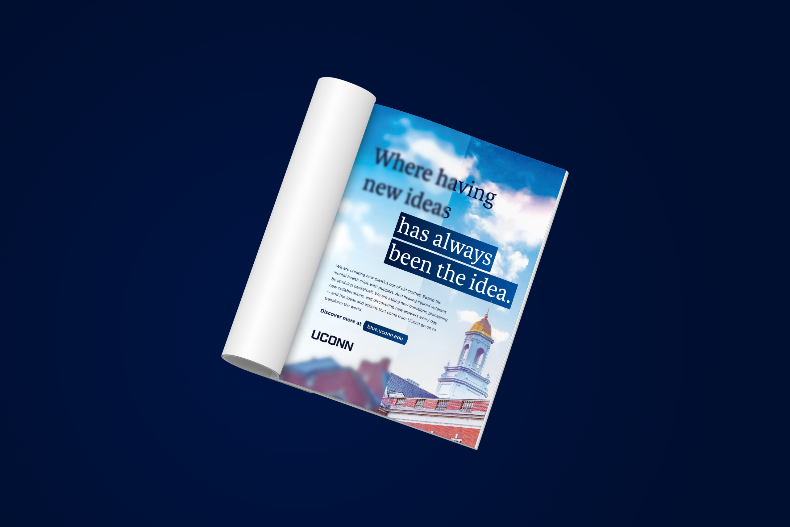 UCONN NationalAdCampaign PrintAd