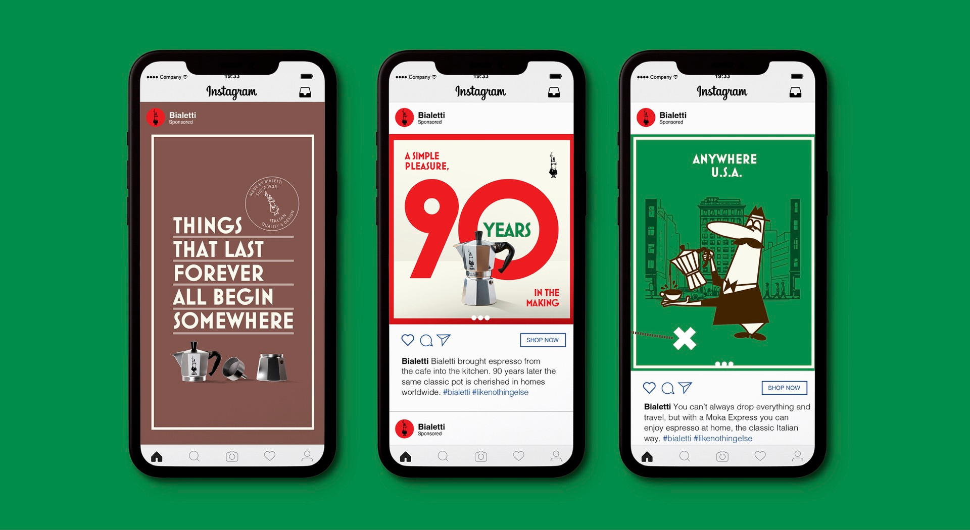 Bialetti USCampaign Social InstagramAds