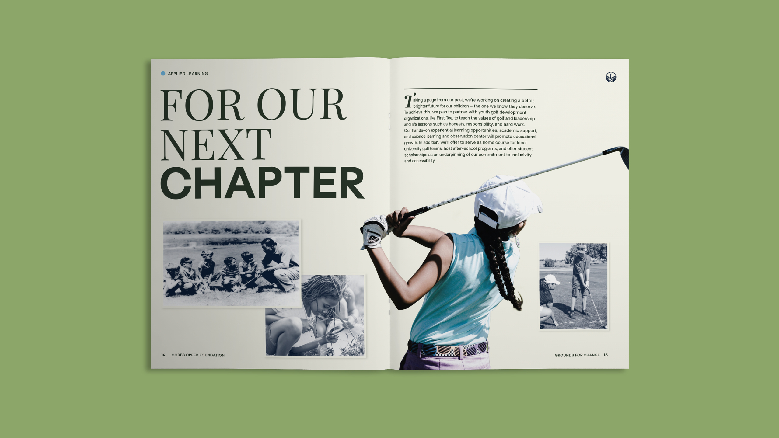 CCF CobbsCreek BrandConcept POC Brochure Spread