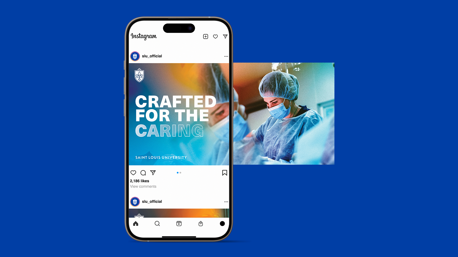 SLU BelieveBigger Admissions Social Multipost Nursing