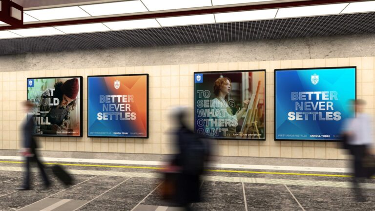SLU BelieveBigger POC Admissions OOH Billboard06
