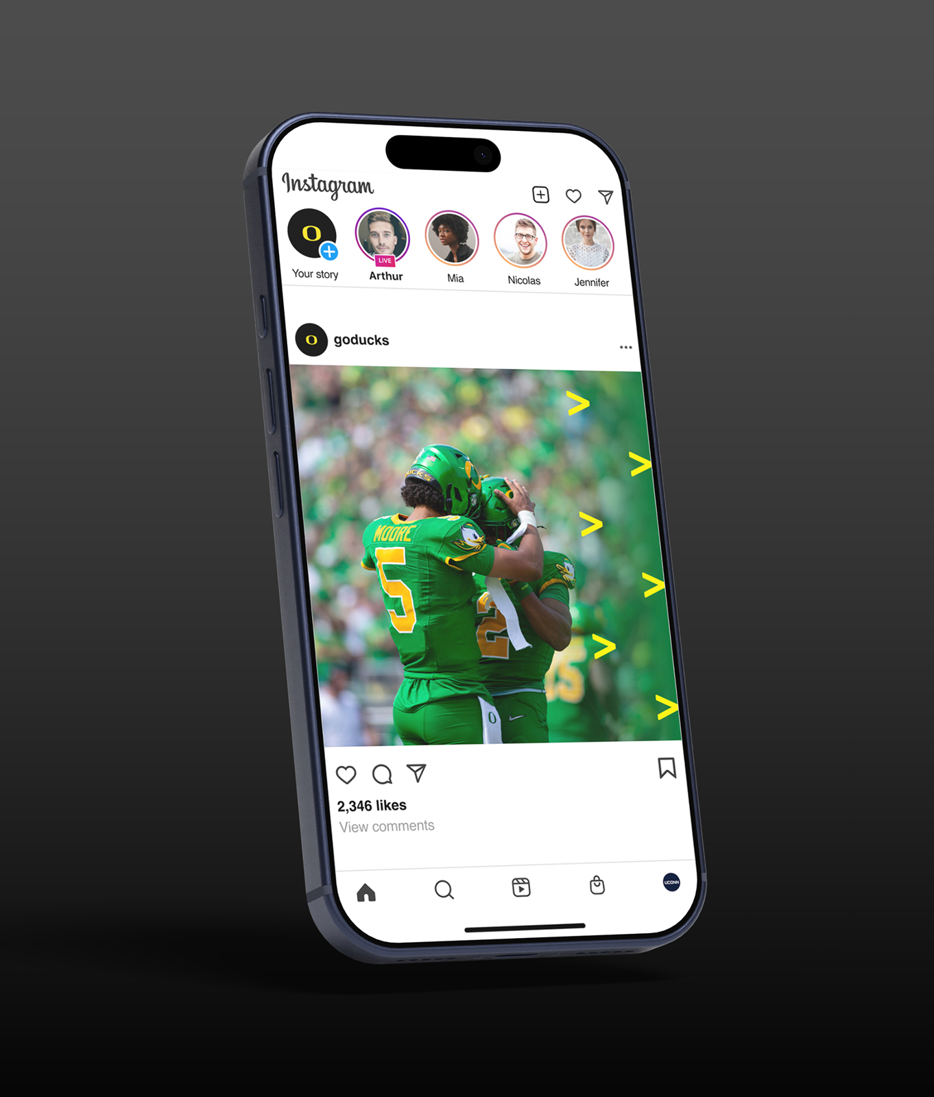 UO Athletics DanteMoore HeismanCampaign Social Post01