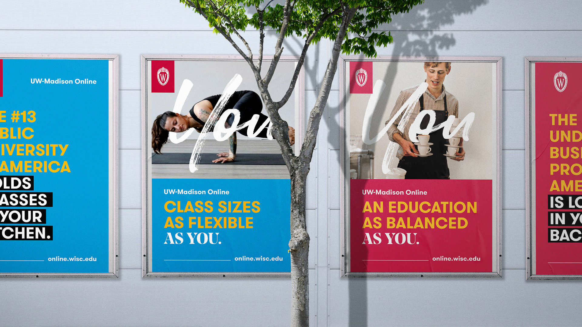 UW MadisonOnline BrandConcept POC OOH BillboardWall