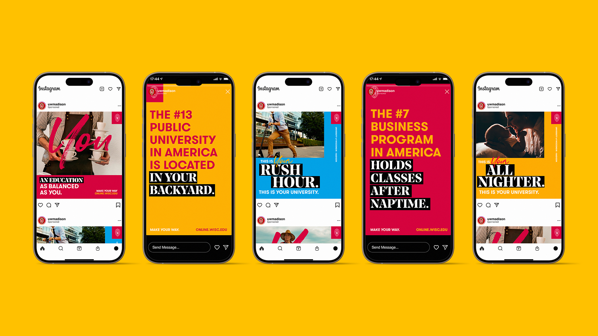 UW MadisonOnline SocialAds Instagram